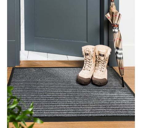 Придверный коврик Велий Сатурн серый 60х90 С50Т0609