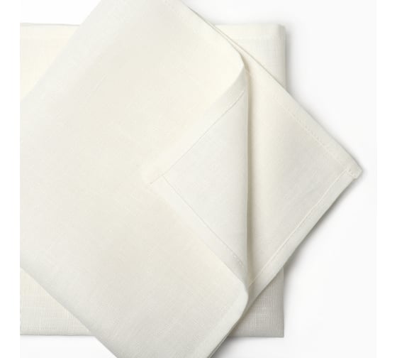 Набор салфеток Этель Natural linen 40x40 см - 4 шт, 100% лён 10836261