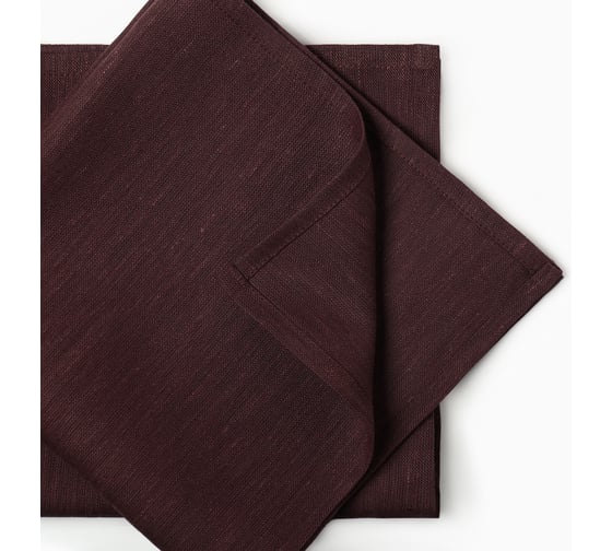 Набор салфеток Этель Lavender 40x40 см - 4 шт, 100% лён 10836238