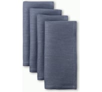 Набор салфеток Этель Blue 40x40 см - 4 шт, 100% лён 10836241