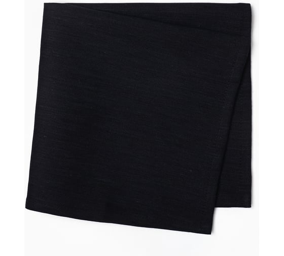 Набор салфеток Этель с декоративными кольцами Dark 40x40 см - 2 шт, 100% лён 10836234
