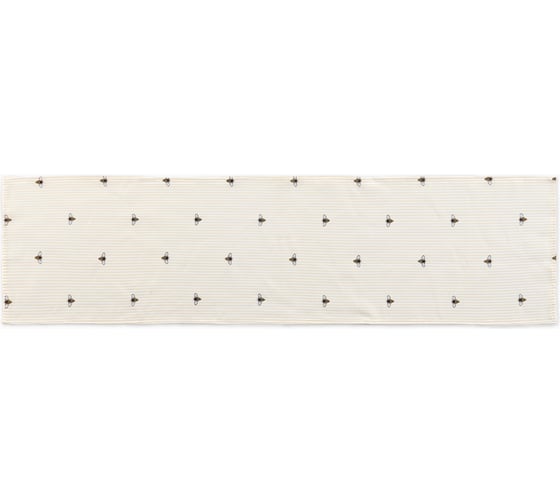 Дорожка Доляна Пчелки 40x146 см, рогожка 164 г/кв.м, 100% хлопок 10783184
