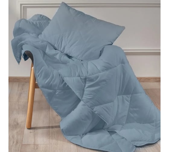 Комплект одеяло и подушка Guten Morgen Деним 140x205 см, 50x70 см КПО-Ден-140-50