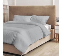 Одеяло Guten Morgen холлофайбер, микрофибра, Softt, отель, серый, 172x200 см ОСс-172-200от