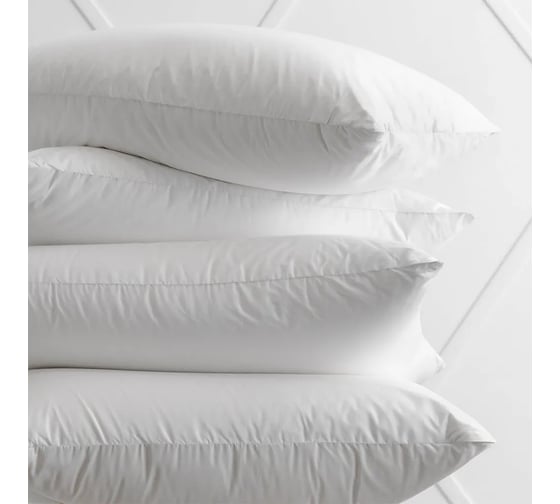 Комплект подушек Guten Morgen холлофайбер, микрофибра, Softt, отель, 68x68 см, 2 шт. ПСС-68-68-2ОТ