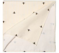 Скатерть Доляна Пчелки 146x110 см, рогожка 164 г/кв.м, 100% хлопок 10783203