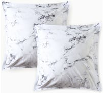 Комплект наволочек Этель Marble 70*70+3 см, 100% хлопок, перкаль (300 нитей) 10683003