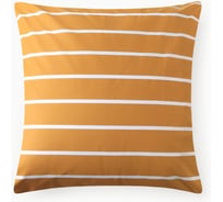 Наволочка Этель Mustard stripes 70*70 см, 100% хлопок, поплин 125 г/м2 10801796