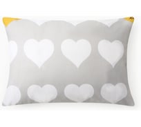 Наволочка Этель Heart 50*70 ±3 см, 100% хлопок, бязь 125 г/м² 10801816