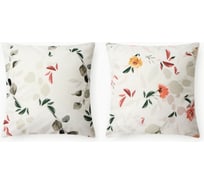 Чехол на подушку Этель Романтика 2 шт, 40*40 см, велюр 100% п/э 10702836