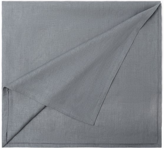 Скатерть Этель Linen collection grey 145x180 см, 100% лен 210 г/кв.м 10610034