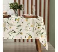 Скатерть Этель Одуванчики 146x110 см, 100% хлопок, саржа 178 г/кв.м 9907914