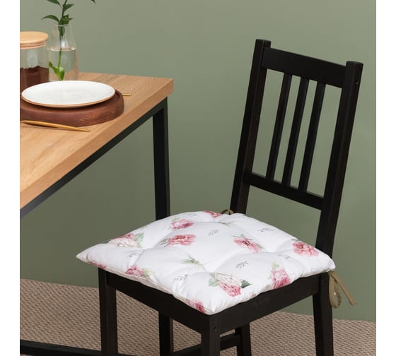 Сидушка на стул Этель Tenderness 42x42 см, 100% хлопок, репс 210 г/м2 9322492