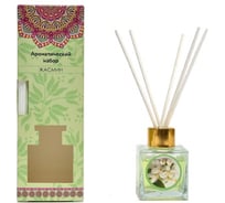 Ароматический набор LIVEFRESH масло 45 мл, 5 палочек из микрофибры, флакон из стекла, жасмин AROMA-17B-Ж