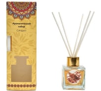 Ароматический набор LIVEFRESH масло 45 мл, 5 палочек из микрофибры, флакон из стекла, сандал AROMA-17B-С