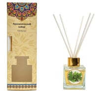 Ароматический набор LIVEFRESH масло 45 мл, 5 палочек из микрофибры, флакон из стекла, пачули AROMA-17B-П
