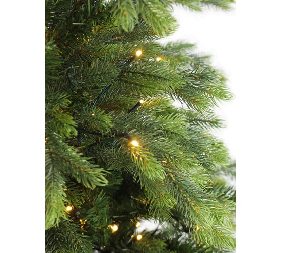 Искусственная ель BEATREES Emerald зеленая, 630 LED ламп, теплый белый цвет, 2.4 м 1050224Л