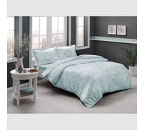 Комплект постельного белья TAC SATEN евро, LUCCA, мятный 3254-79487