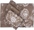 Комплект постельного белья TAC SATIN DELUX,евро, PONDA, коричневый 4245-07199 3