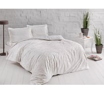 Комплект постельного белья TAC SATEN 1.5 спальное, CASTILLO, кремовый 3255-89751