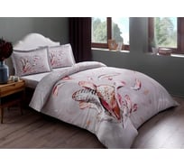 Комплект постельного белья TAC SATEN 1.5 спальное, RATNA, серый 3255-06081