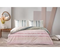 Комплект постельного белья TAC SATEN евро, NEIL, розовый 3254-06108