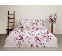 Комплект постельного белья TAC DIGITAL SATEN евро, ASSEN, красный 2084-07020