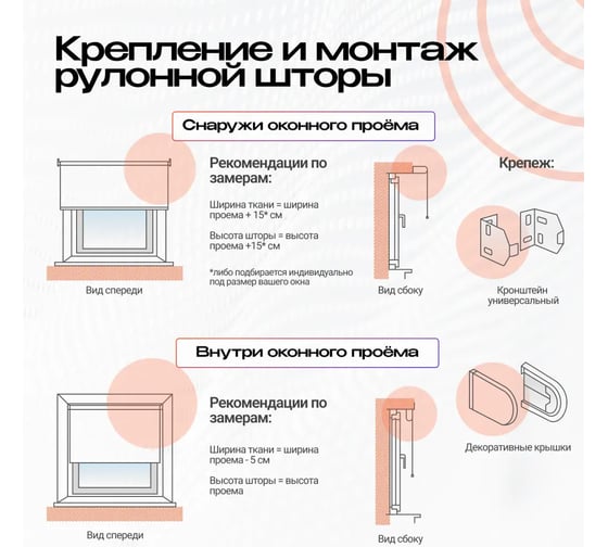 Рулонная штора с электроприводом DAUERHAFT 2х2 м, и пультом ДУ, Dauerhaft Zigbee, Блэкаут, серый (мотор справа) РШДРбс-2000