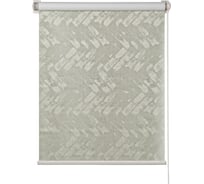 Рулонная штора ПраймДекор Blackout Венецианская штукатурка миниролло, антик ментол, 57х170 см 23057112