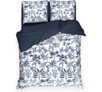 Комплект постельного белья Этель дуэт, Palmetto 143*215 см 2 шт., 220*240 см, 70*70 см 2 шт, поплин 125 г/м2, хлопок 10706965