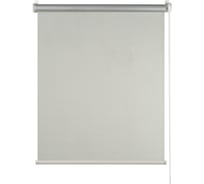 Рулонная штора ПраймДекор Blackout Плайн миниролло, светоотражающий светло-серый, 57х170 см 43057011