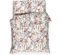 Комплект постельного белья Этель 2 спальный, Summer bloom 175*215 см, 200*220 см, 70*70 см 2 шт, поплин 125 г/м2, хлопок 100% 10706929