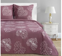 Комплект постельного белья Этель 1.5 спальный, Te amo (вид 2) 143*215 см, 150*214 см, 70*70 2 шт, бязь 3988384