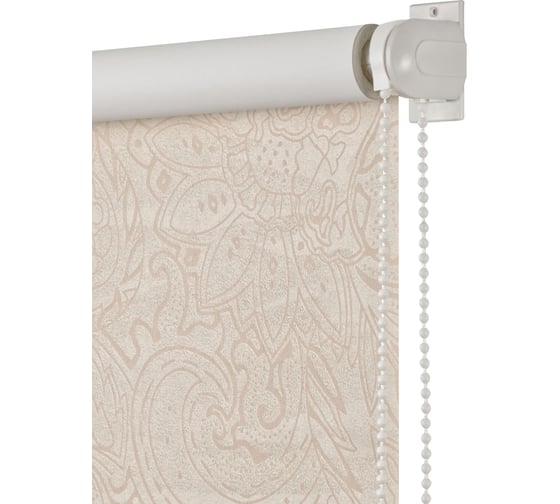 Рулонная штора ПраймДекор Blackout Бута миниролло, замша имбирь, 83х170 см 23083073 1