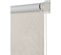 Рулонная штора ПраймДекор Blackout Венецианская штукатурка миниролло, антик белый, 98х170 см 23098111