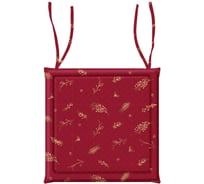 Подушка для стула Самойловский Текстиль 40/40 Кларет 795506