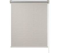 Рулонная штора ПраймДекор Blackout жаккард, светоотражающий кремовый, 120х170 см 12120050