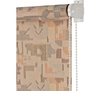 Рулонная штора ПраймДекор Оделис гобелен миниролло, 37х170 см 24037076