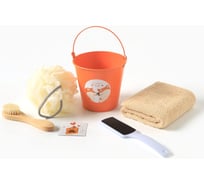 Набор подарочный Этель Cute dogs, полотенце и аксессуары 10844194