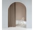 Штора Home&Style Рогожка 165/280, зебра-капучино 781408 1