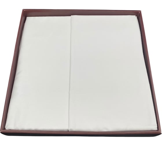 Комплект постельного белья TAC SATEN COLOR DREAMS евро, BEYAZ, белый 4632-09090