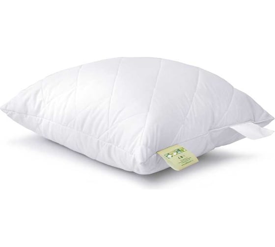 Подушка стеганая Мягкий сон 70х70, эвкалиптовое волокно, Comfort, белый ПСЭ-6116у