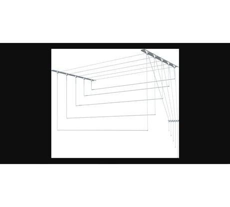 Потолочная сушилка для белья Лидер Лиана 1.7 м LIA0107