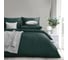 Простыня Verossa 220/240 Страйп 120 гр/м2, для комплекта постельного белья Dark green с наволочками 927067 1