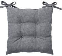 Подушка для стула Волшебная Ночь с тафтингом 40х40 см Базальт 922072