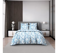 Комплект постельного белья Волшебная Ночь Евро Ранфорс 110 г/кв.м Сумрачный лес с наволочками 50х70 см 926269