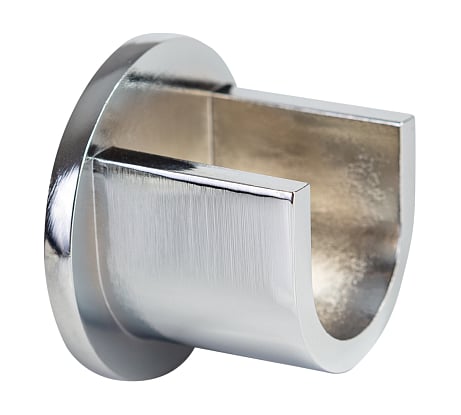 Кронштейн металлический ООО АС Март боковой D19, хром 4812634100560