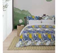 Комплект постельного белья Волшебная Ночь Семейный Ранфорс 110 г/кв.м Abstract с наволочками 50х70 см 782994