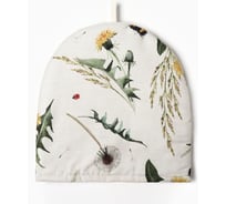 Грелка на чайник Этель Одуванчики 28x28 см, 100% хл, саржа 178 г/м2 10805069