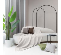 Покрывало Волшебная Ночь полиэстер 200х220 см Экрю 774280